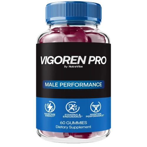 Vigoren Pro Male Performance Support Supplement Bottle